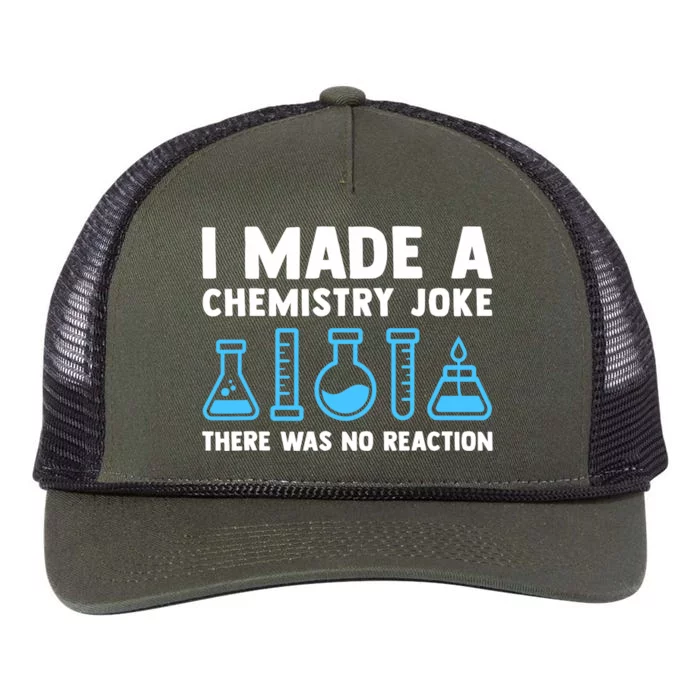 Funny Chemistry Science Teacher Chemist Gift Retro Rope Trucker Hat Cap