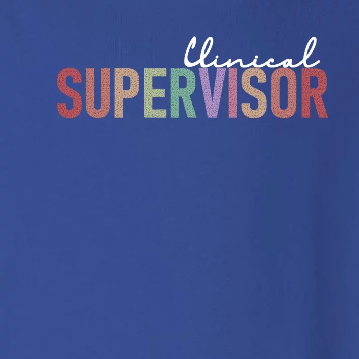 Funny Clinical Supervisor Gift Toddler Long Sleeve Shirt