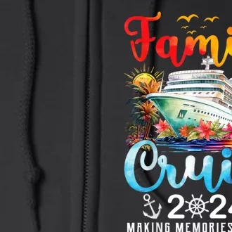 Family Cruise Ship Vacation Trip 2024 Family Cruise Matching Full Zip Hoodie