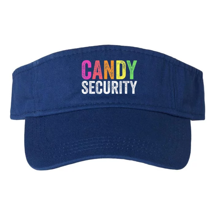 Funny Candy Security Halloween Costume Valucap Bio-Washed Visor