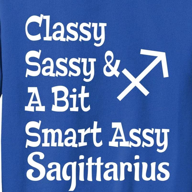 Funny Classy Sassy And A Bit Smart Assy Sagittarius Zodiac Funny Gift Sweatshirt