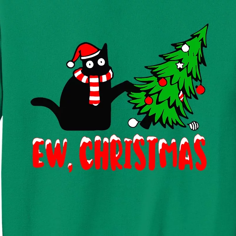 Funny Cats Sarcastic Anti Christmas Cats Sweatshirt