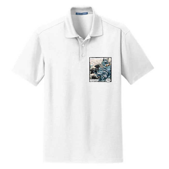 Fishing Club Season Open Dry Zone Grid Performance Polo