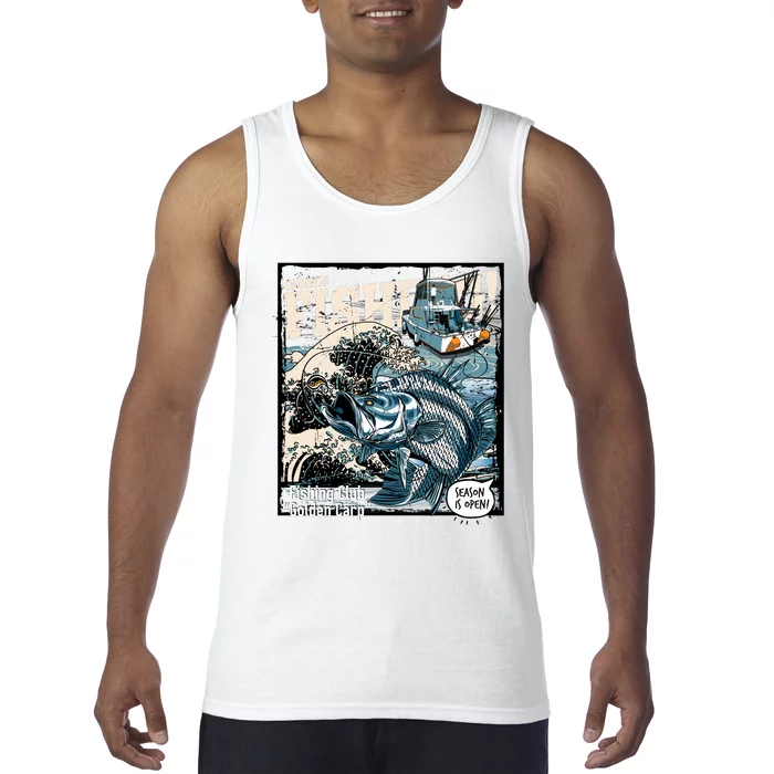 Fishing Club Season Open Tank Top