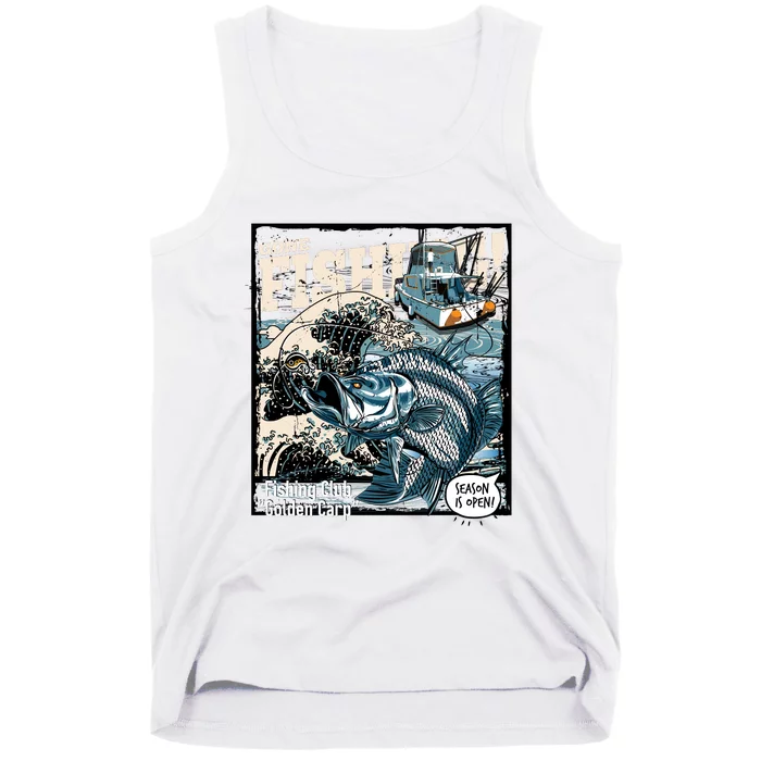 Fishing Club Season Open Tank Top