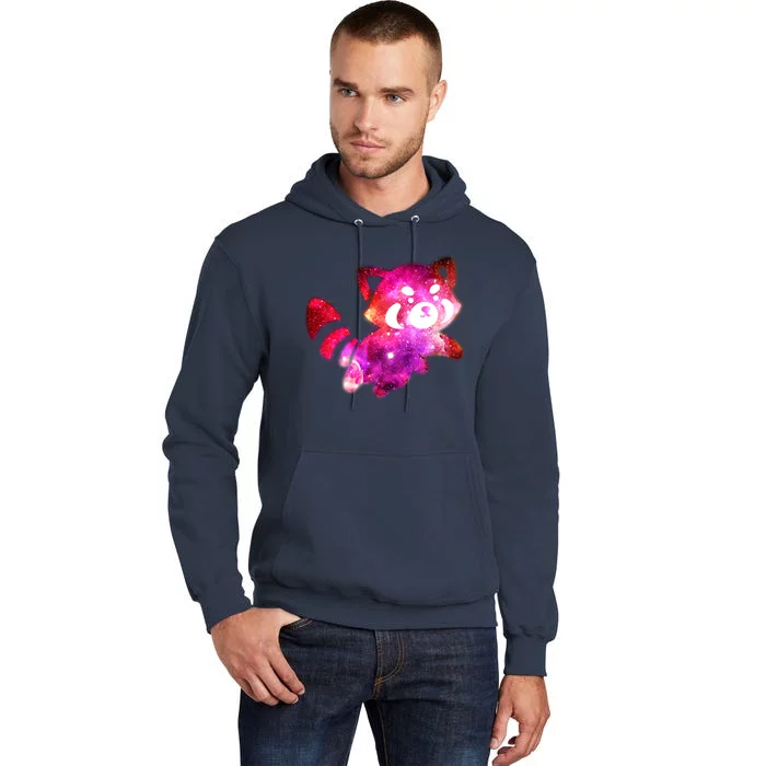 Funny Cute Space Galaxy Red Panda Tall Hoodie