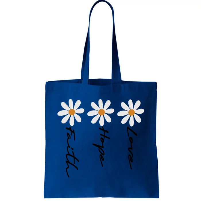 Faith Cross Sublimation Tote Bag