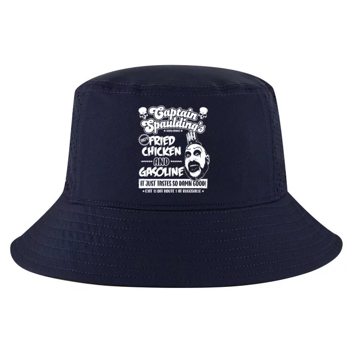 Funny Captain Spaulding's Fried Chicken And Gasoline Cool Comfort Performance Bucket Hat