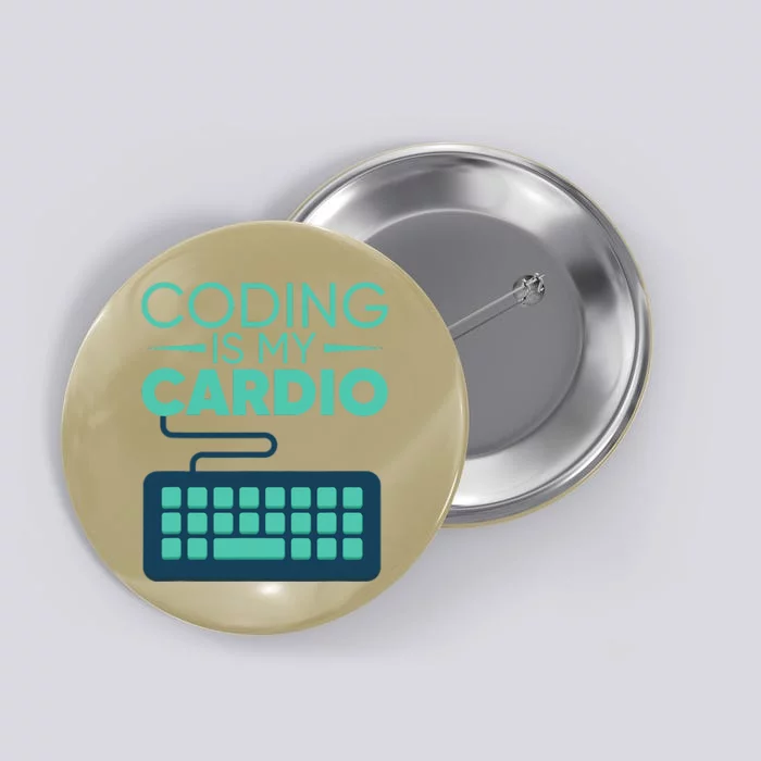 Funny Coding Software Engineer Design Coder Button