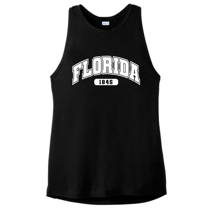 Florida Collegiate Style 1845 Ladies Tri-Blend Wicking Tank