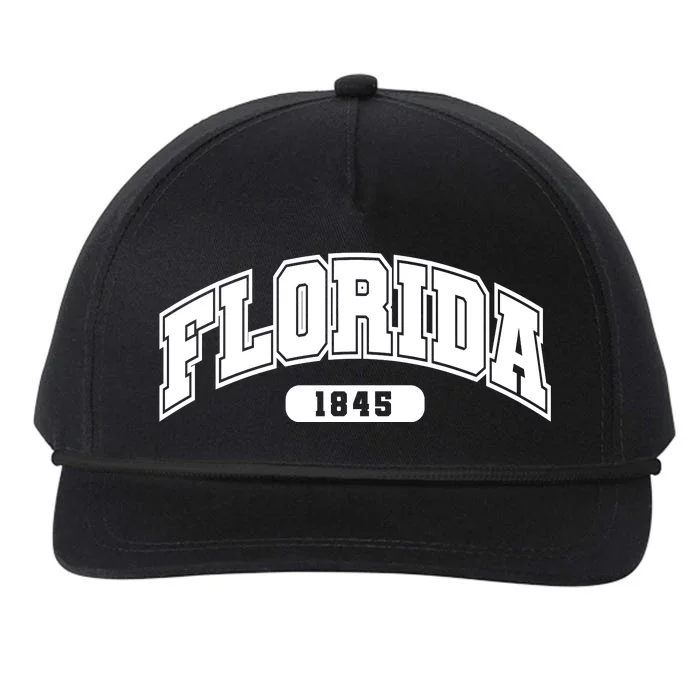 Florida Collegiate Style 1845 Snapback Five-Panel Rope Hat