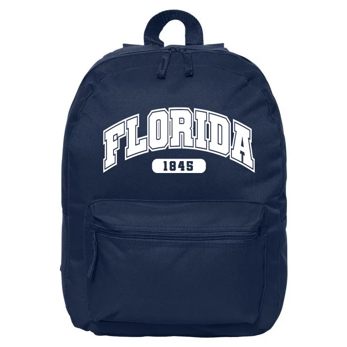 Florida Collegiate Style 1845 16 in Basic Backpack