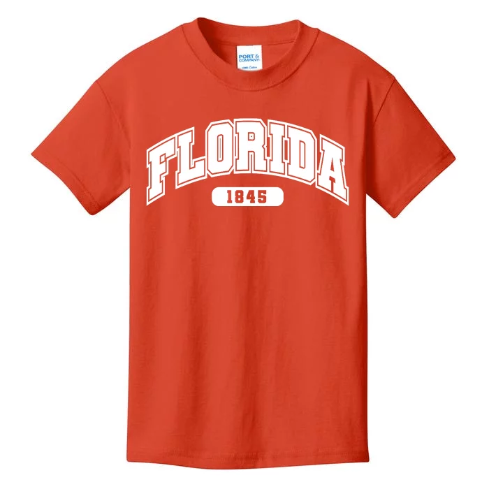 Florida Collegiate Style 1845 Kids T-Shirt