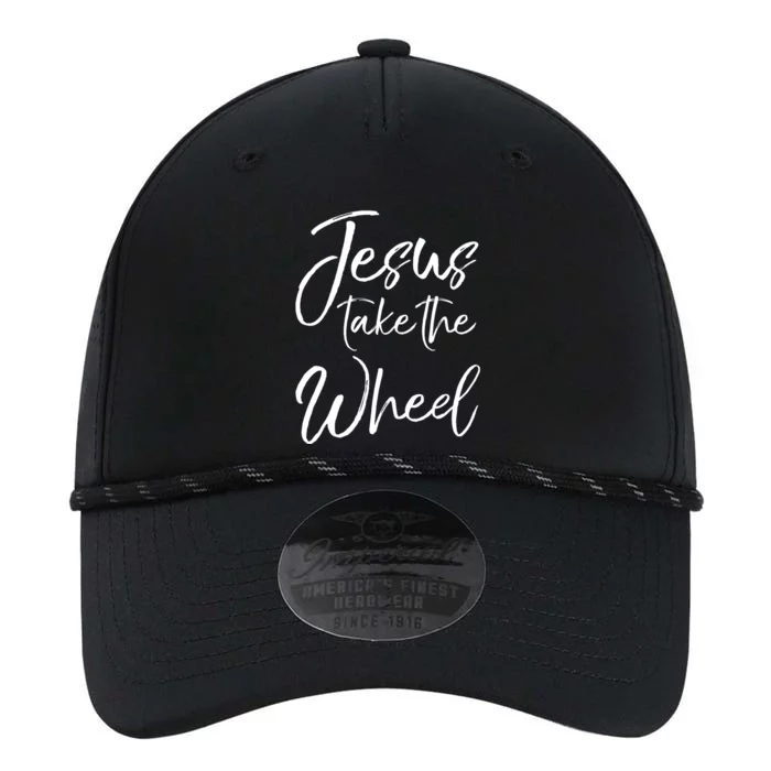 Funny Christian Saying Quote Jesus Take The Wheel Gift Performance The Dyno Cap