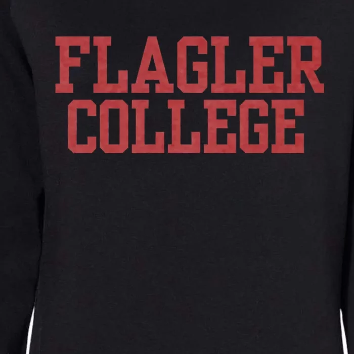 Flagler College St. Augustine Womens California Wash Sweatshirt