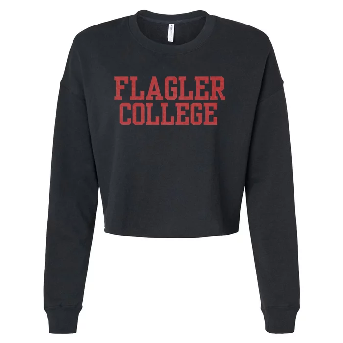 Flagler College St. Augustine Cropped Pullover Crew