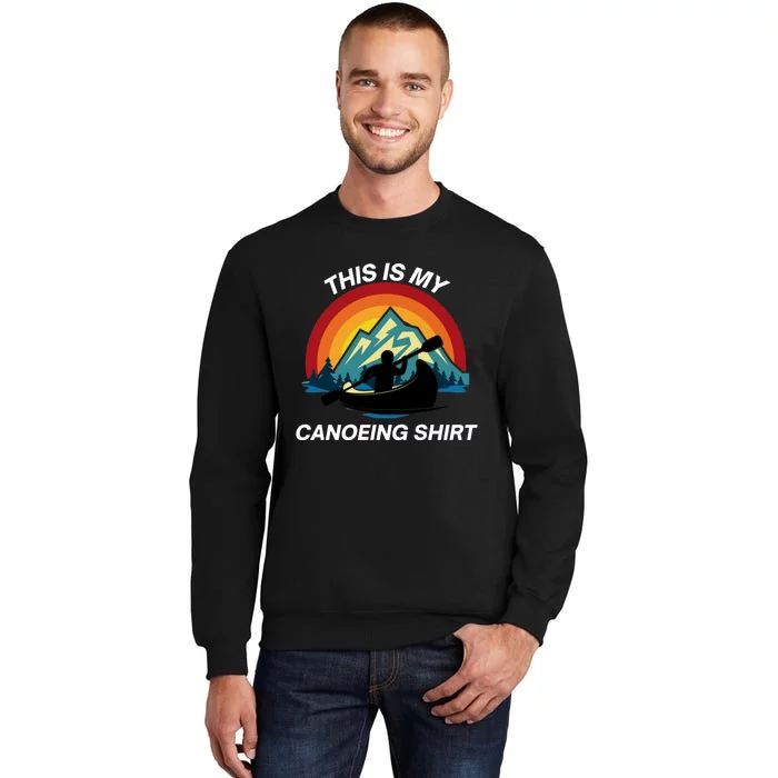 Funny Canoeing, Social Distancing, Kayak, Nature, Boating Sweatshirt