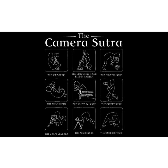 Funny Camera Sutra Photographer Photography Gift Bumper Sticker