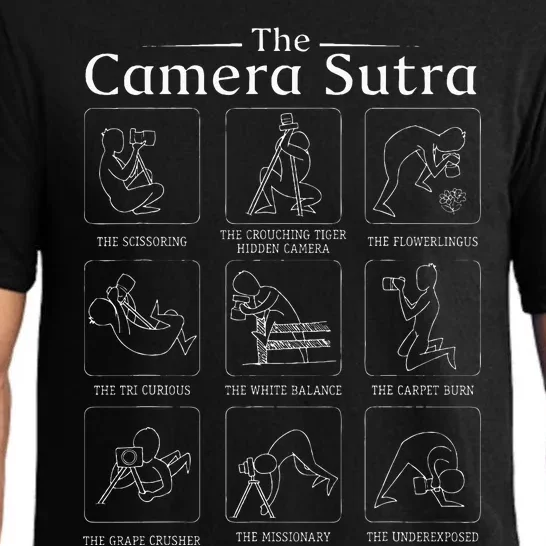 Funny Camera Sutra Photographer Photography Gift Pajama Set