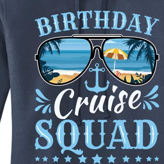 Funny Cruising Trip Party Vacation Tee Birthday Cruise Squad Gift Women's Pullover Hoodie