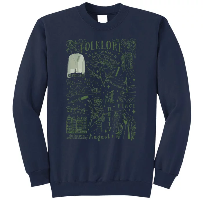 Folklore Cardigan The 1 The Last Great American Dynasty Exile My Tears Ricochet Tall Sweatshirt