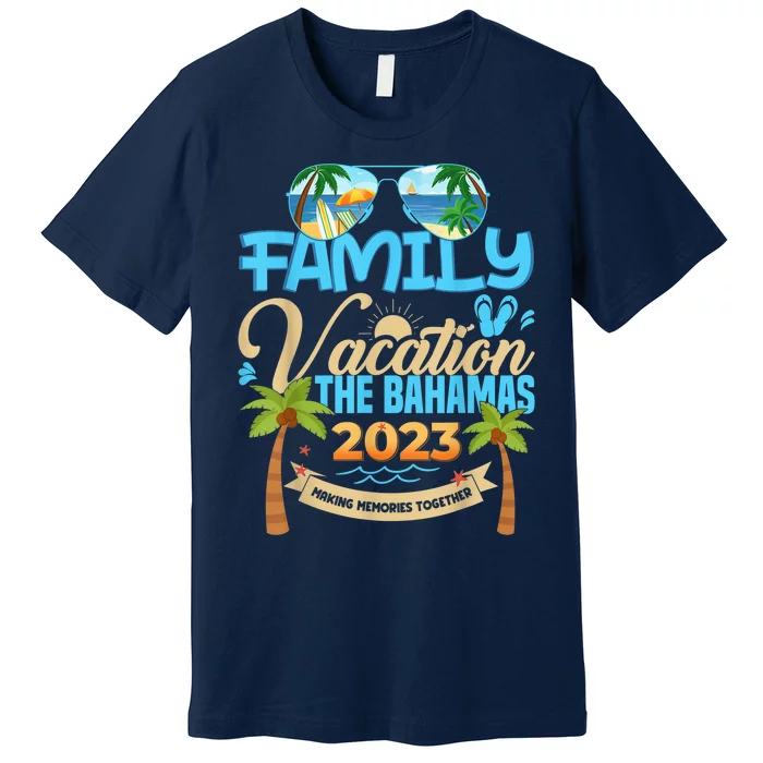 Family Cruise The Bahamas Happy Summer Matching Vacation Happy Premium T-Shirt