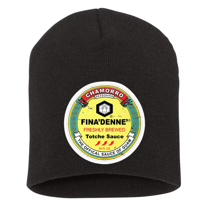 Finadenne Chamorro The Sauce Of Guam Short Acrylic Beanie