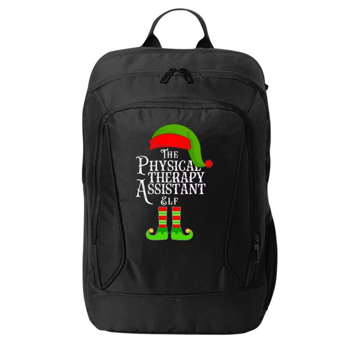 Funny Christmas The Physical Therapy Assistant Elf City Backpack