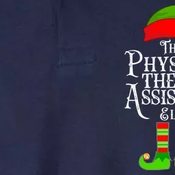 Funny Christmas The Physical Therapy Assistant Elf Softstyle Adult Sport Polo