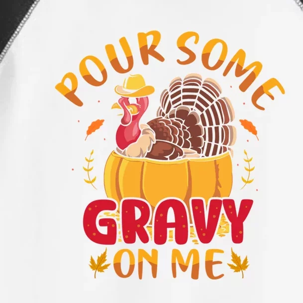 Funny Cute Thanksgiving Turkey Apparel Sweat Toddler Fine Jersey T-Shirt