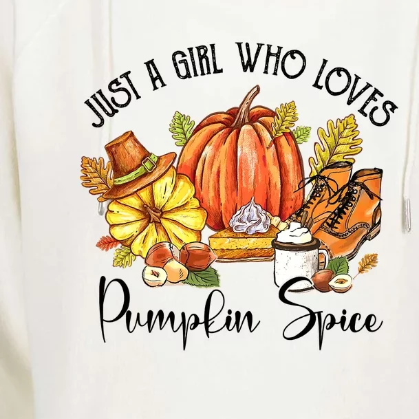 Funny Cute Thanksgiving Pumpkin Spice Autumn Lover Girls Womens Funnel Neck Pullover Hood