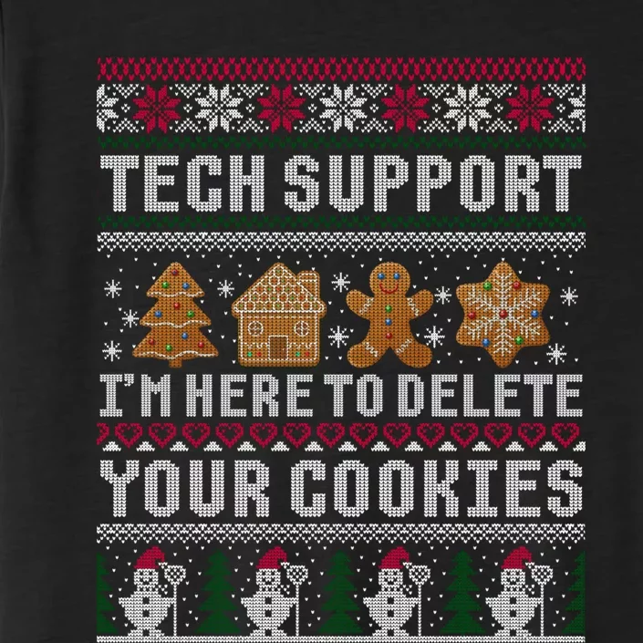 Funny Christmas Tech Support Computer Programmer Gift ChromaSoft Performance T-Shirt