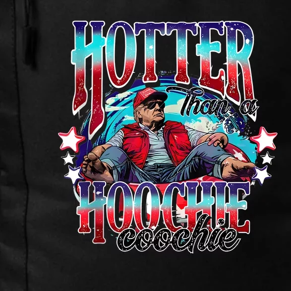 Funny Cute Trump Hotter Than A Hoochie Coochie Daily Commute Backpack