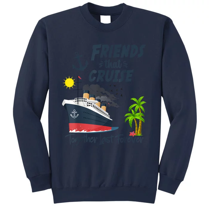 Friends Cruise Together 2024 Vacation Sweatshirt