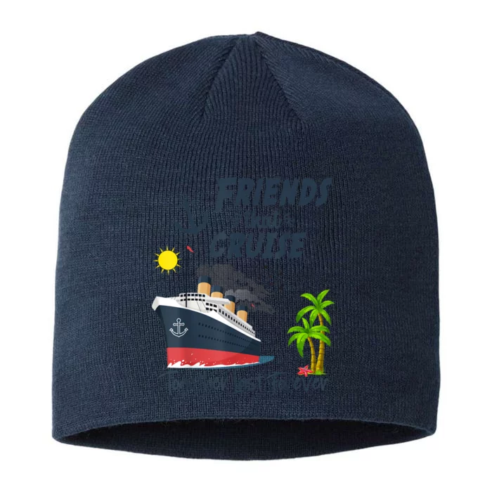 Friends Cruise Together 2024 Vacation 8 1/2in Sustainable Knit Beanie