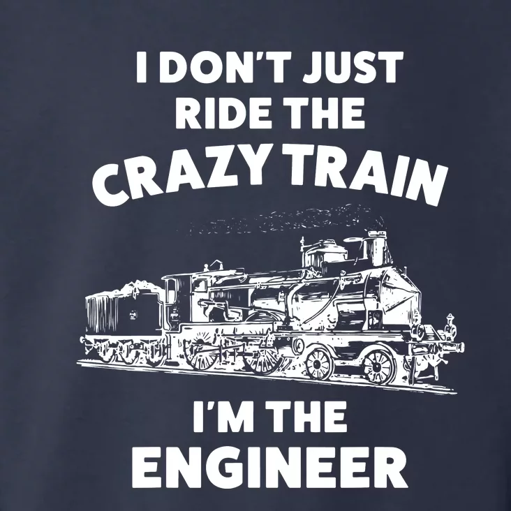 Funny Crazy Train Engineer Shirts For Women Men Toddler Hoodie