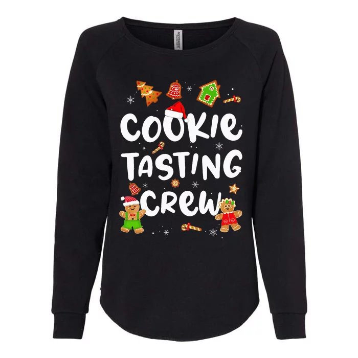 Festive Cookie Tasting Crew Pajama Set for Family Xmas Womens California Wash Sweatshirt