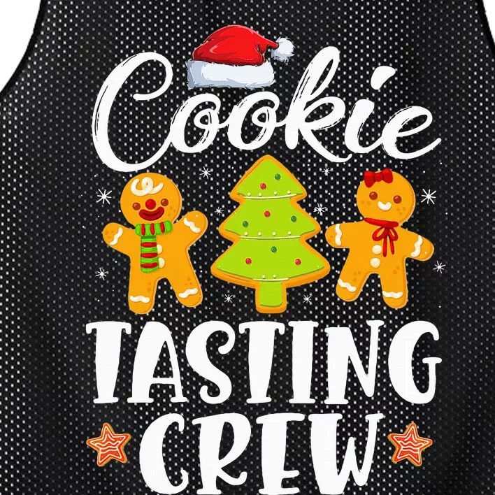 Festive Cookie Tasting Crew Pajama Set for Family Xmas Mesh Reversible Basketball Jersey Tank