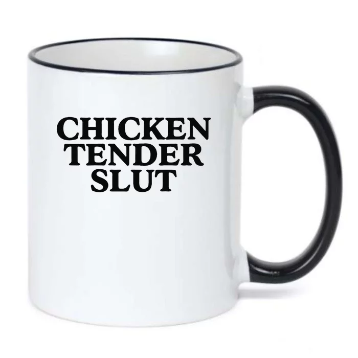 Funny Chicken Tender Slut Trendy Sayings Chicken Nugget Lover Chicken Lover Gi Black Color Changing Mug