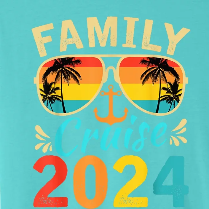 Family Cruise Trip 2024 Hello Summer Vacation Beach Matching ChromaSoft Performance T-Shirt