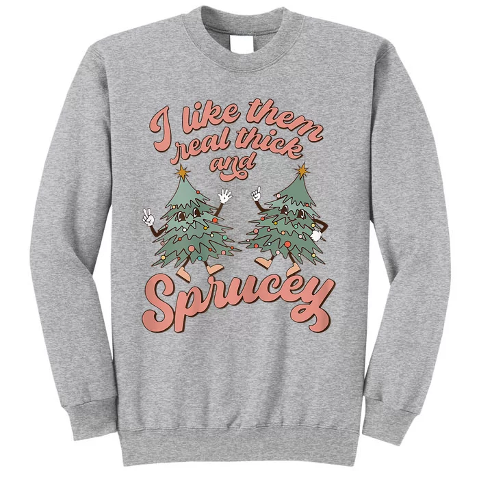 Funny Christmas Tree Decoration Tall Sweatshirt