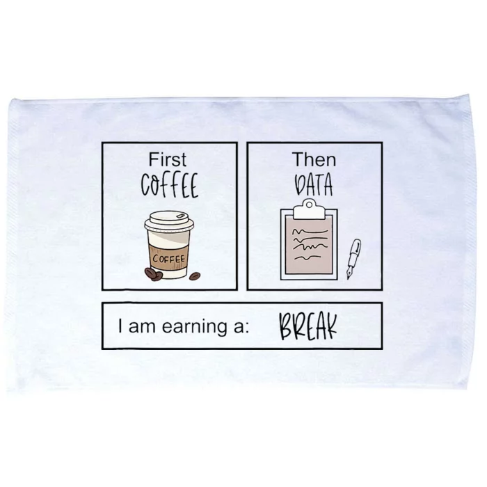 First Coffee Then Iep Teacher Sped Teacher Coffee Lover Microfiber Hand Towel