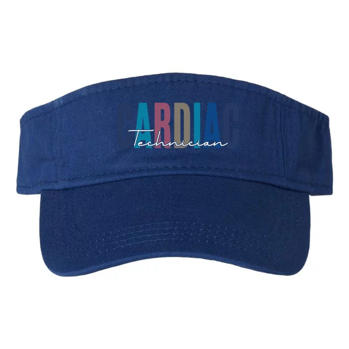 Funny Cardiac Technician Gift Valucap Bio-Washed Visor