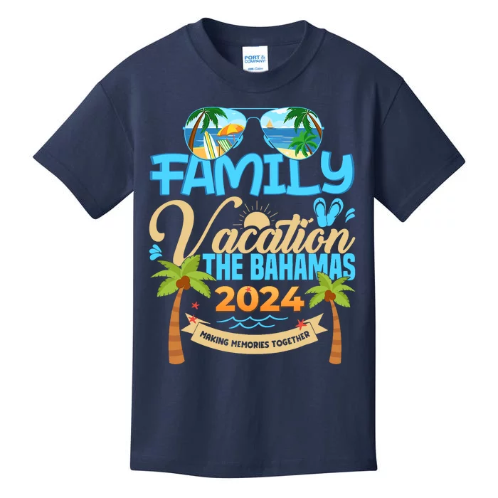 Family Cruise The Bahamas 2024 Summer Matching Vacation 2024 Kids T-Shirt