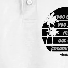 Funny Coconut Tree Kamala Harris Political Humor Dry Zone Grid Performance Polo