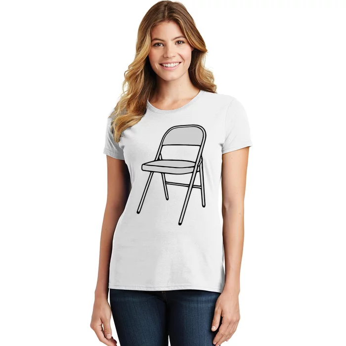 Folding Chair Trending Meme Women's T-Shirt