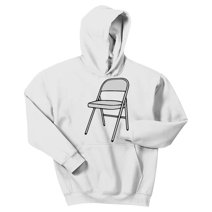 Folding Chair Trending Meme Kids Hoodie