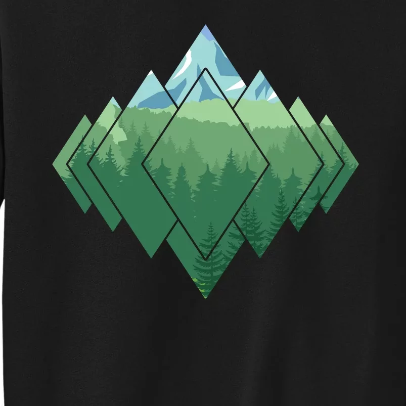 Family Camping Trip Tall Sweatshirt