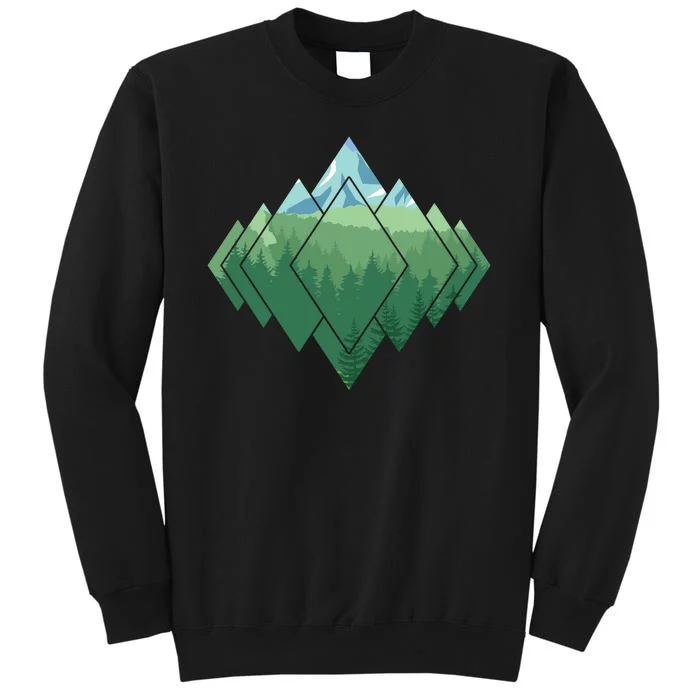 Family Camping Trip Tall Sweatshirt