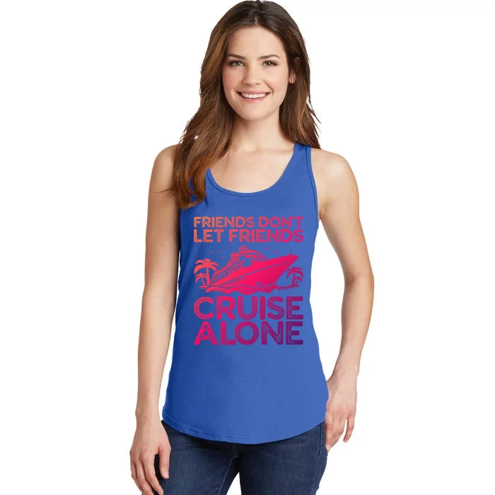 Friends Cruise Trip Summer Vacation Friends Travel Gift Ladies Essential Tank